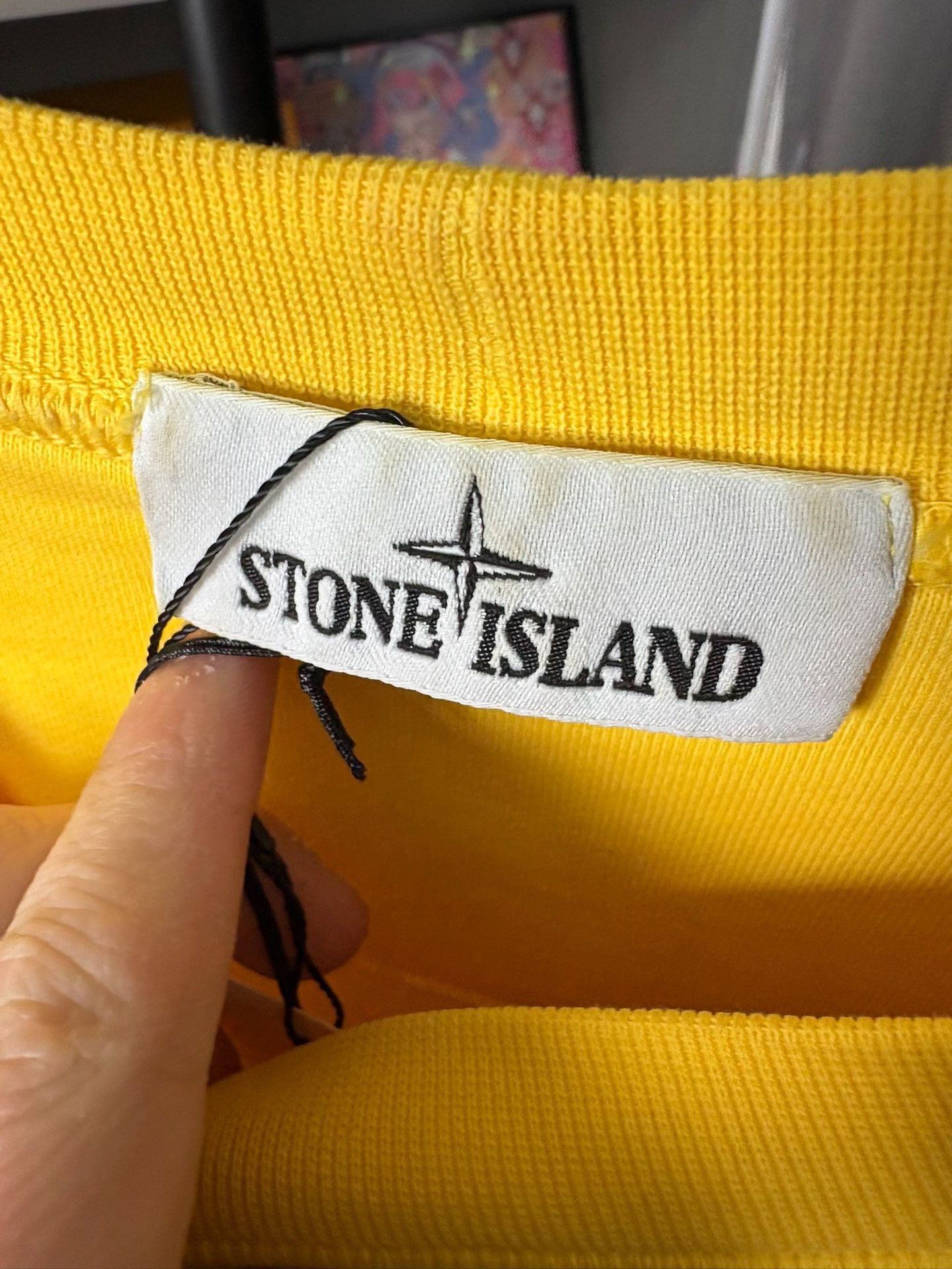 Stone Island Stone Island Yellow Hoodie L Men Size US L / EU 52-54 / 3 - 4 Thumbnail