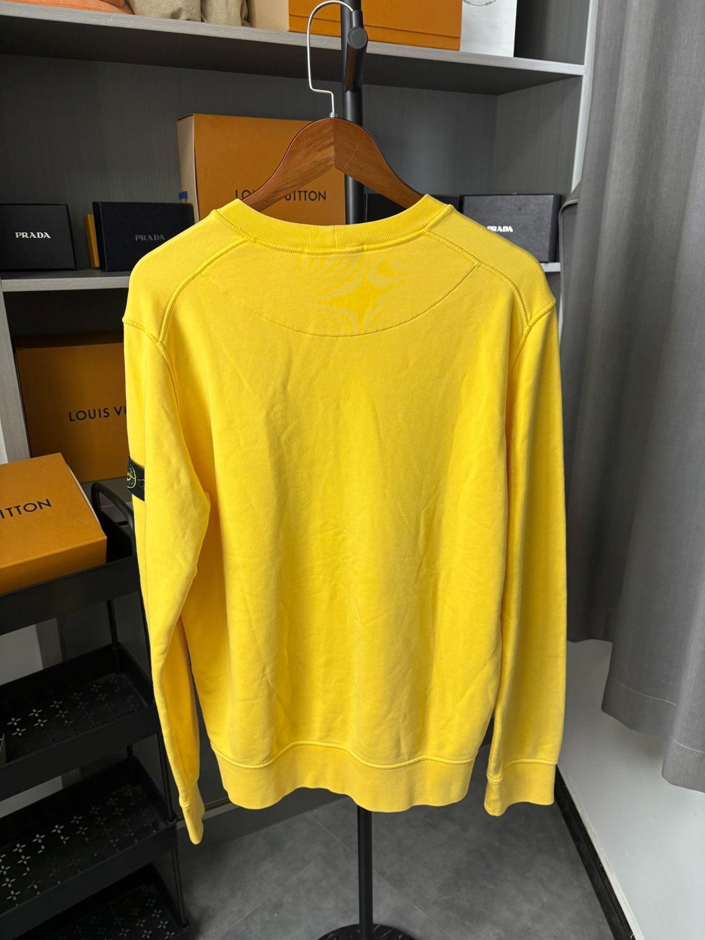 Stone Island Stone Island Yellow Hoodie L Men Size US L / EU 52-54 / 3 - 3 Thumbnail