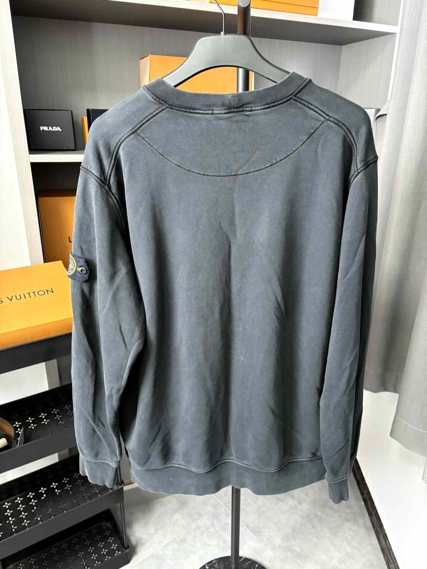 Stone Island Stone Island Black Hoodie XXXL Men Size US XXL / EU 58 / 5 - 5 Thumbnail