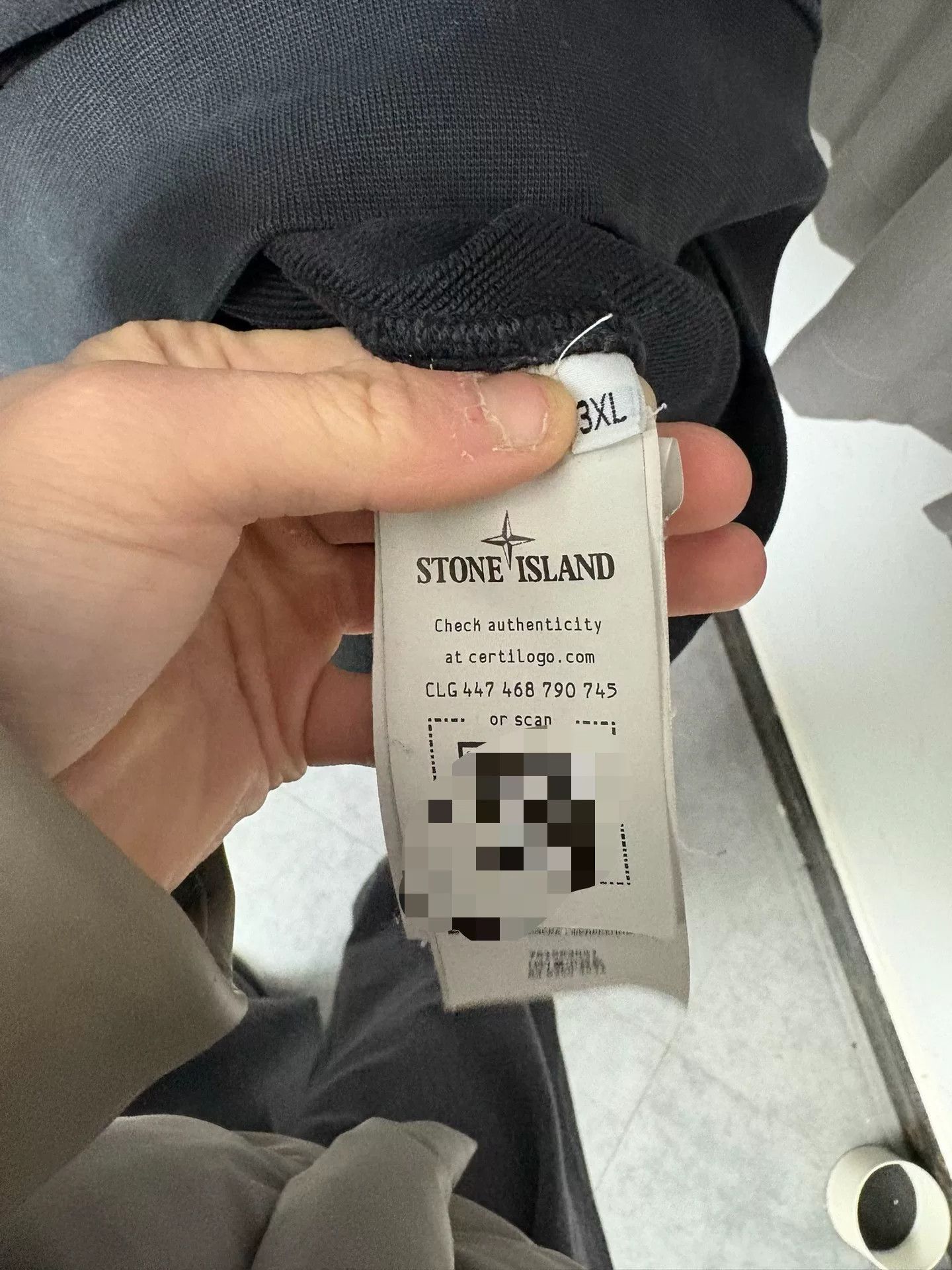 Stone Island Stone Island Black Hoodie XXXL Men Size US XXL / EU 58 / 5 - 6 Thumbnail