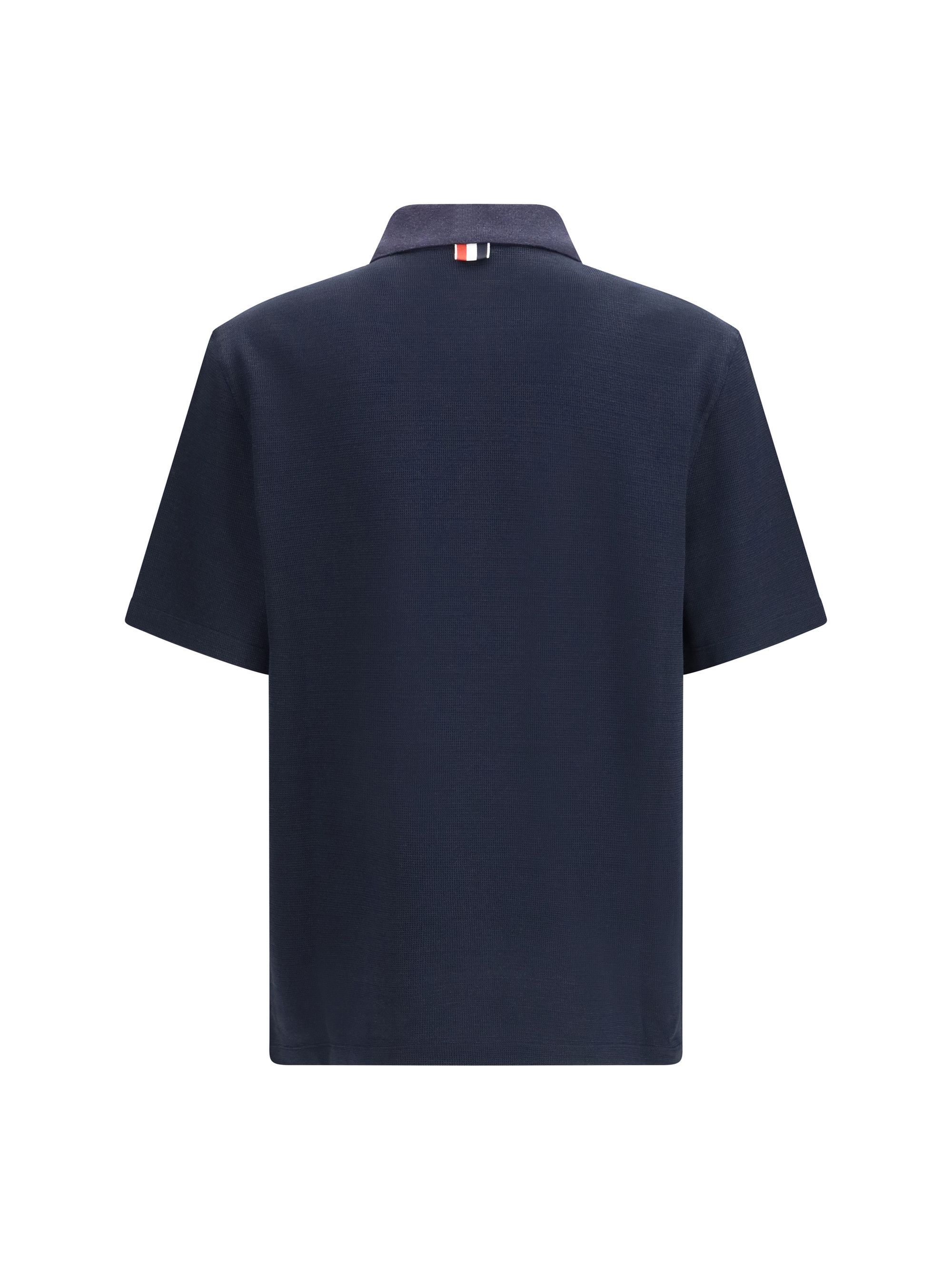 Thom Browne Short-sleeve Polo with chest pocket Size US XL / EU 56 / 4 - 2 Thumbnail