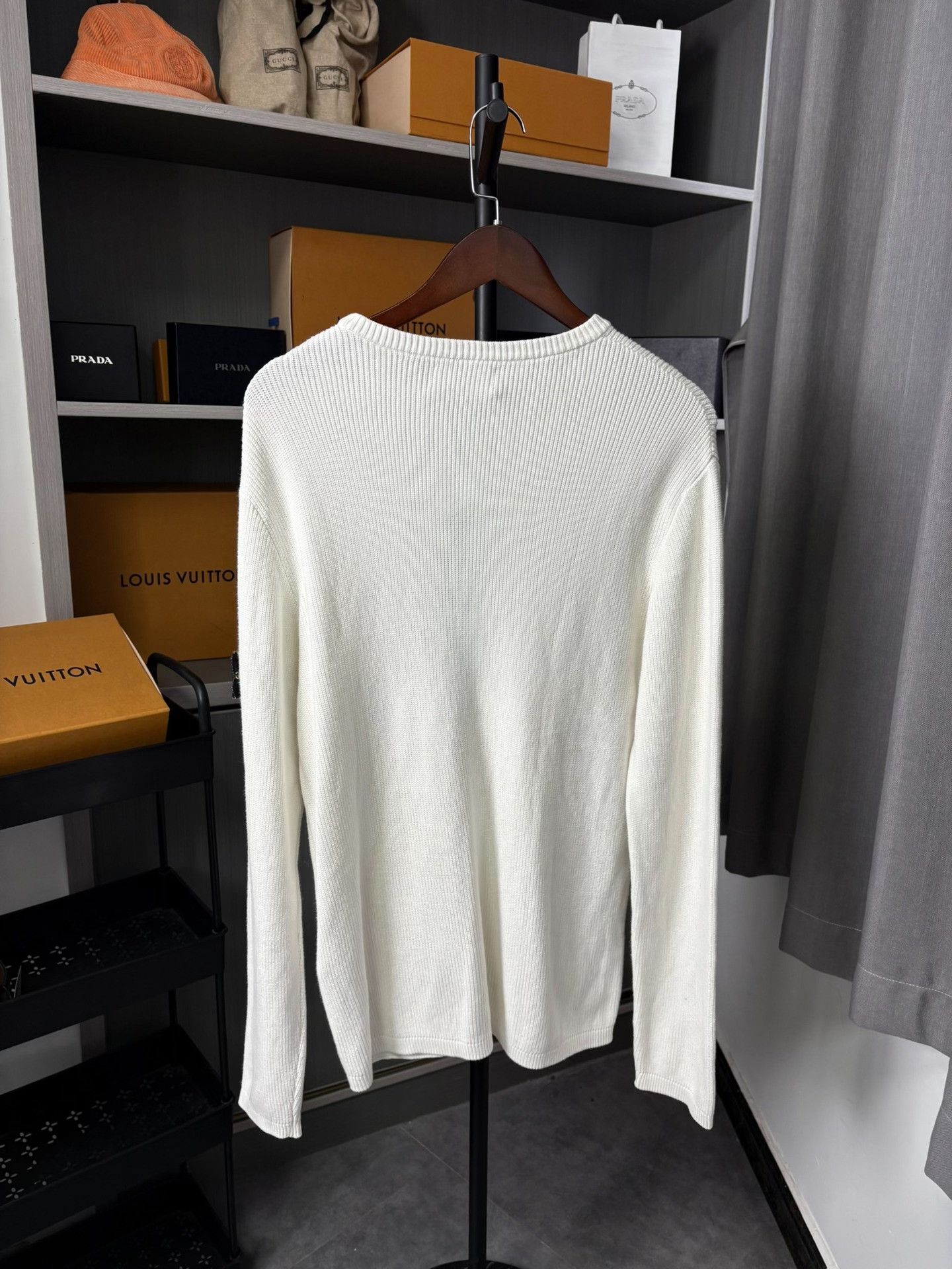 Stone Island Stone Island White Sweater L Men Size US L / EU 52-54 / 3 - 7 Thumbnail