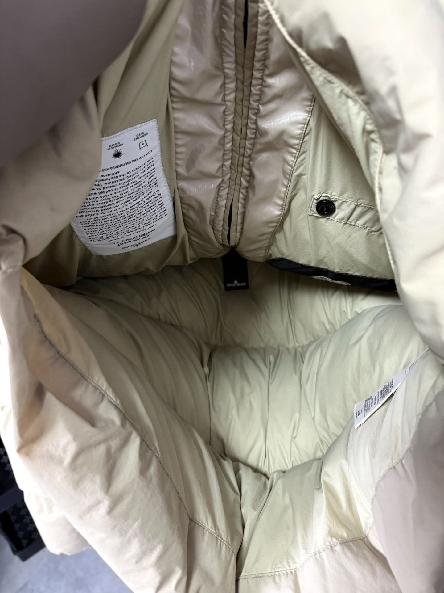 Stone Island Stone Island Down Beige Heavy Coat M Men Size US M / EU 48-50 / 2 - 6 Thumbnail