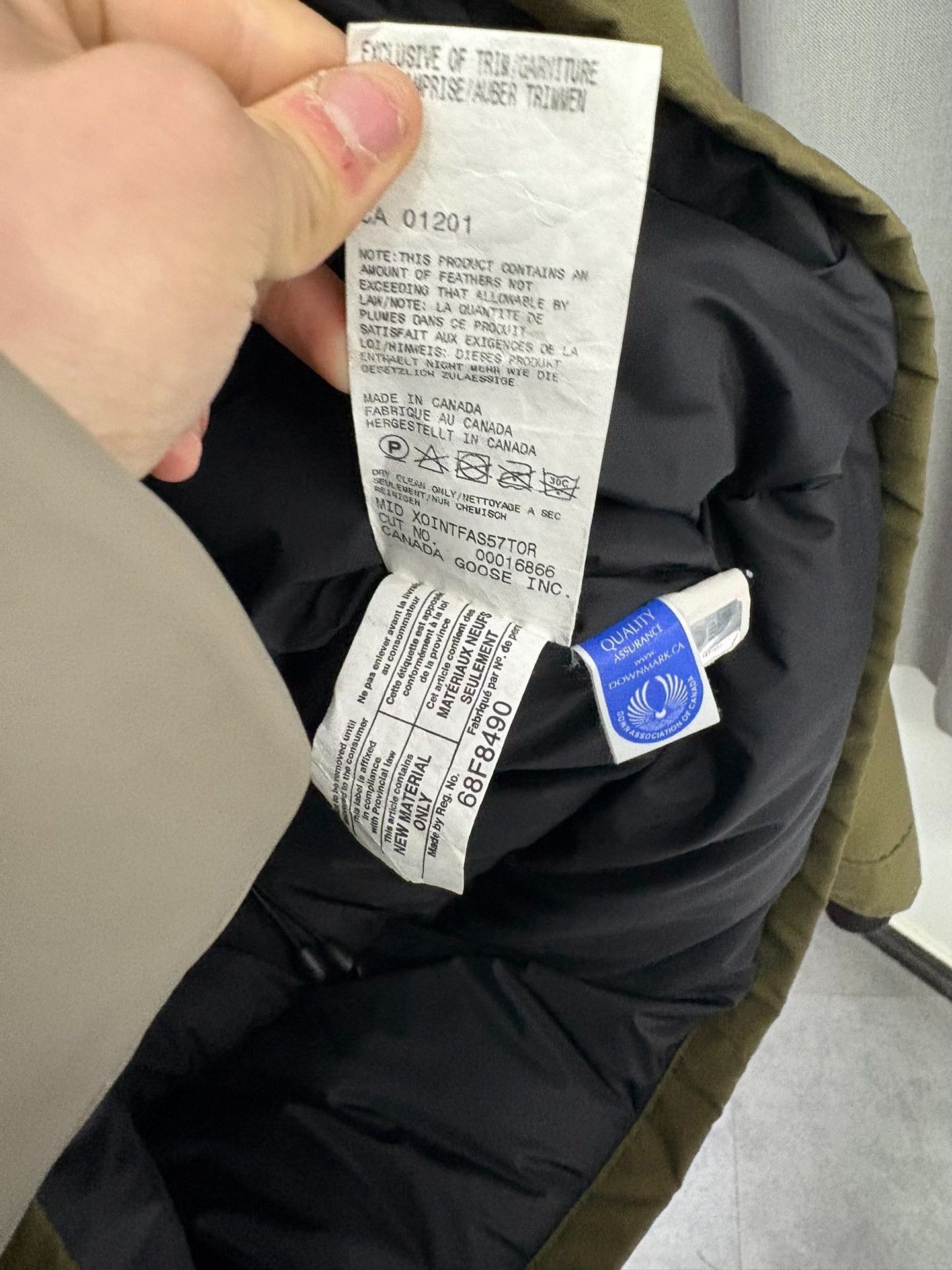 Canada Goose Canada Goose Down Green Heavy Coat S Men Size US S / EU 44-46 / 1 - 7 Thumbnail