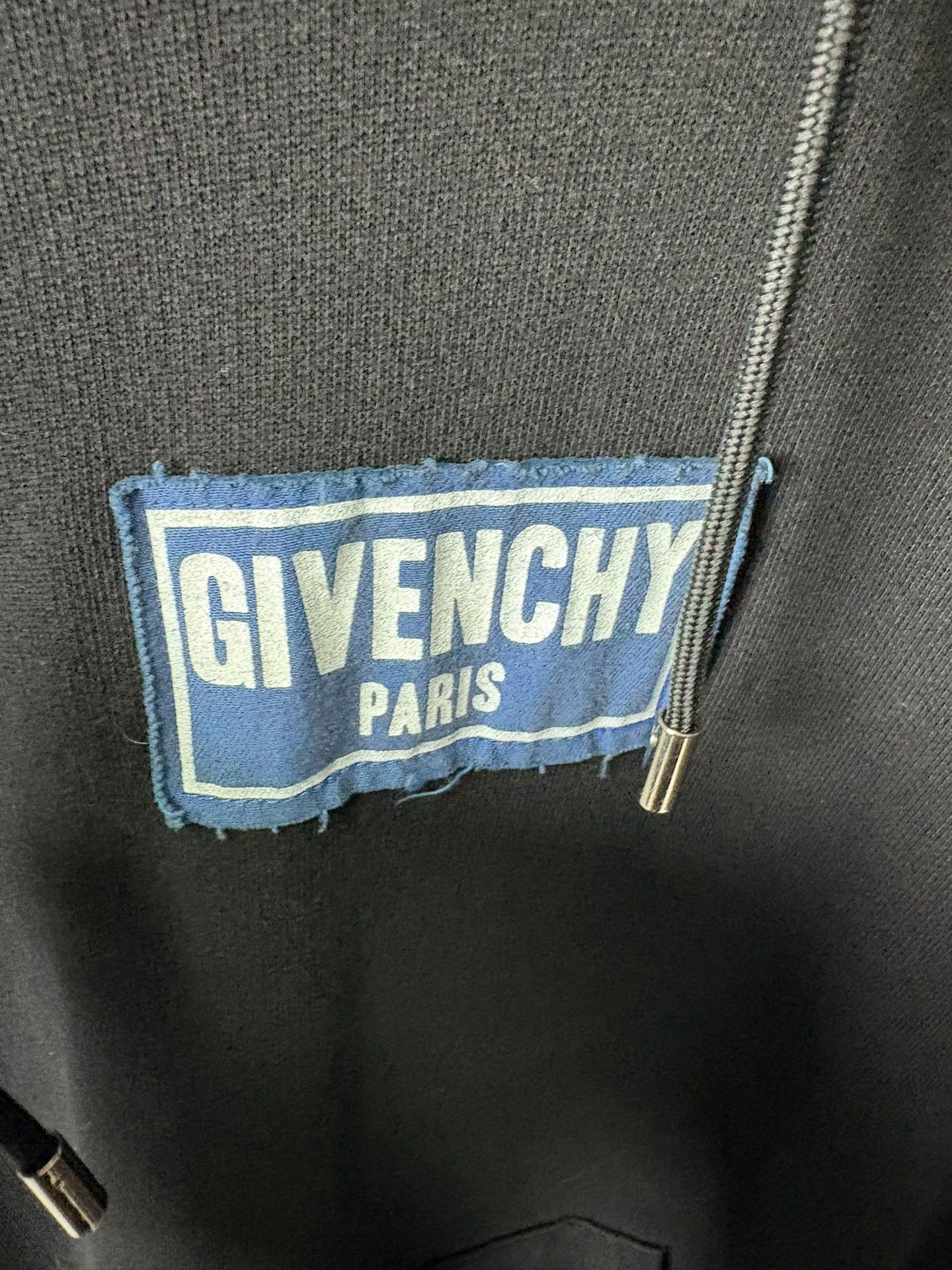 Givenchy Givenchy Distressed Blue Hoodie S Men Size US S / EU 44-46 / 1 - 2 Thumbnail