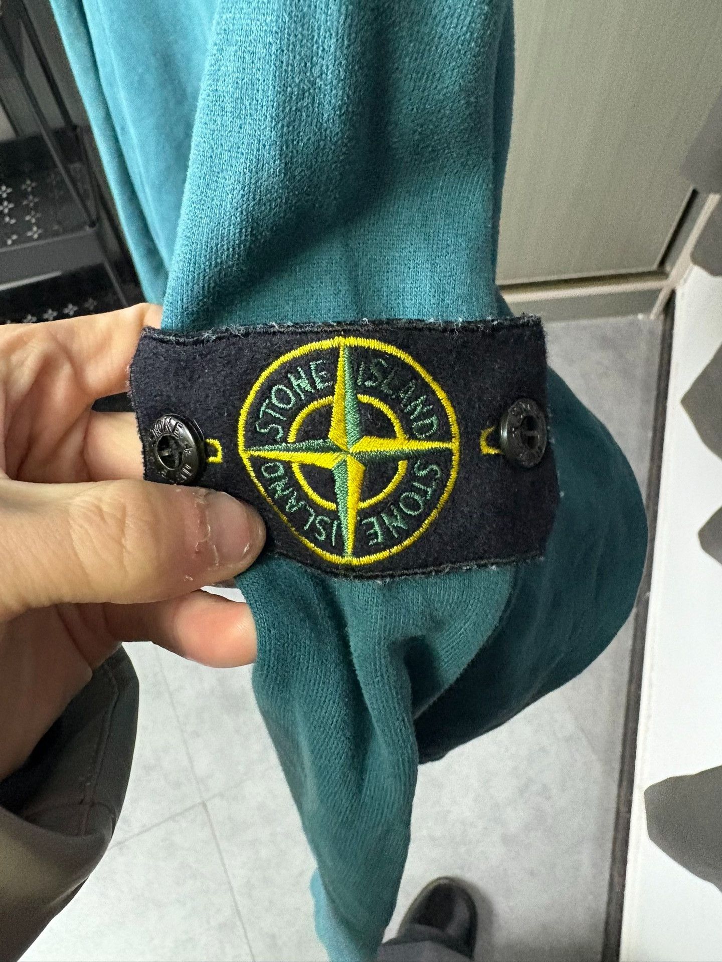 Stone Island Stone Island Blue Hoodie L Men Size US L / EU 52-54 / 3 - 3 Thumbnail