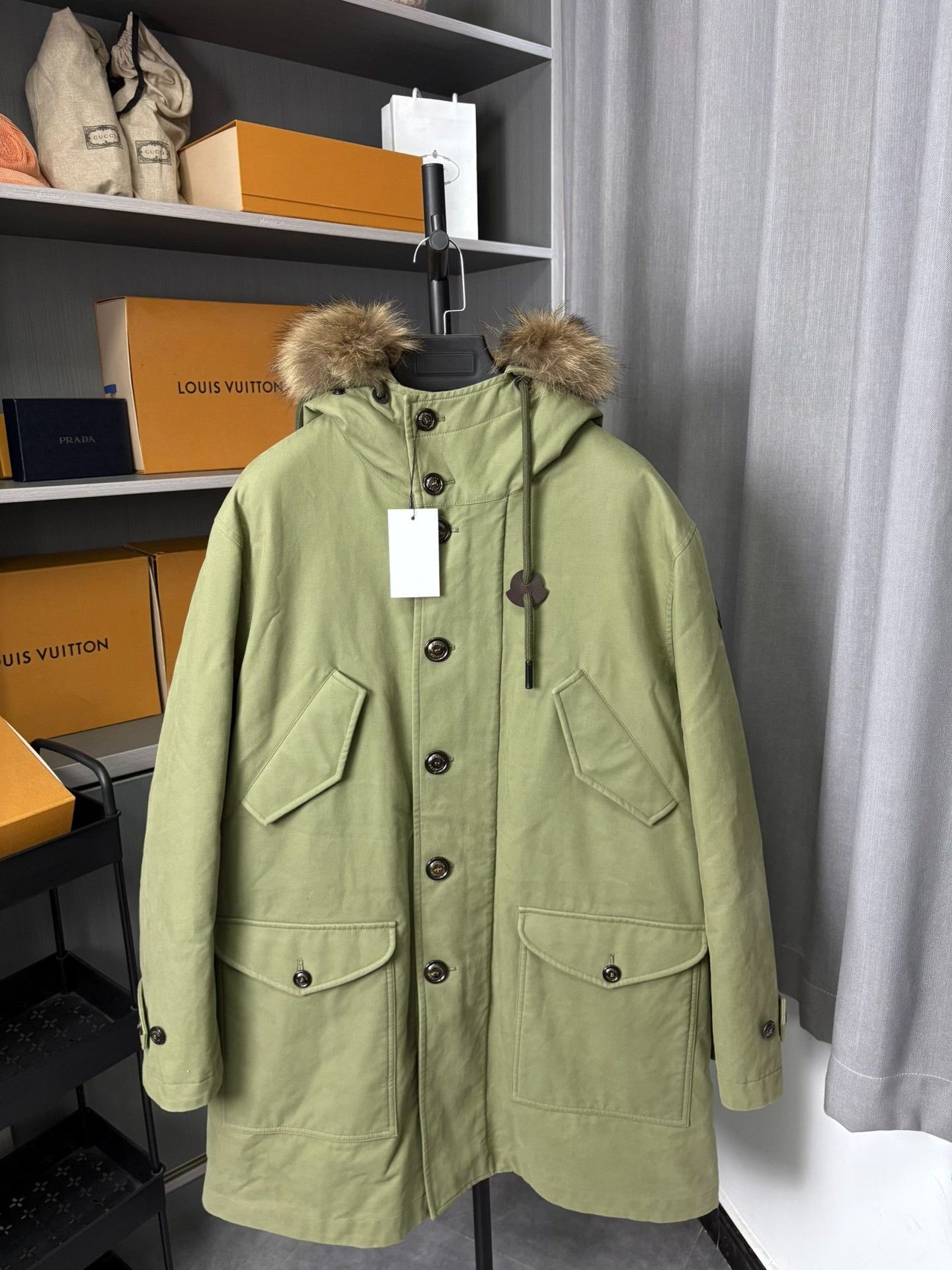 Moncler Moncler Long Heavy Coat S Men Size US S / EU 44-46 / 1 - 7 Thumbnail