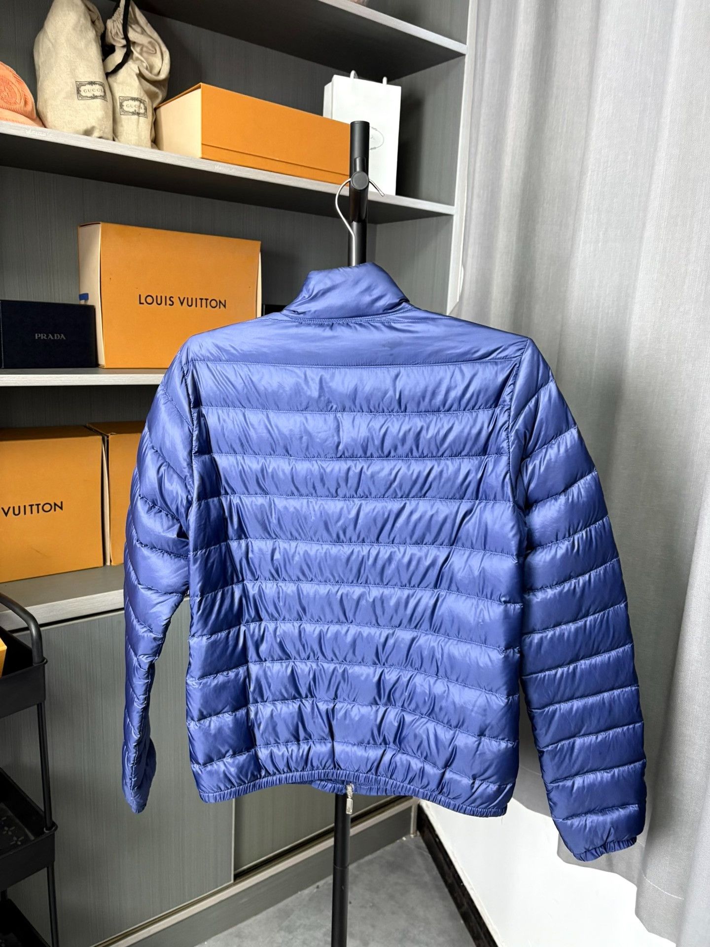 Moncler Moncler Down Blue Heavy Coat L Men Size US L / EU 52-54 / 3 - 2 Thumbnail