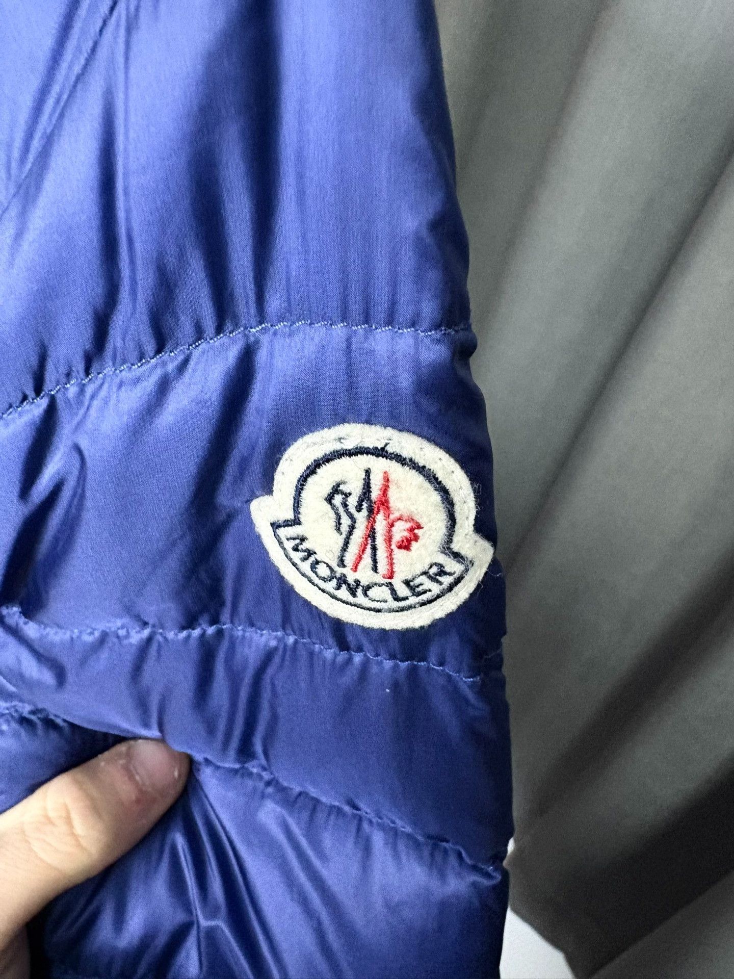 Moncler Moncler Down Blue Heavy Coat L Men Size US L / EU 52-54 / 3 - 3 Thumbnail