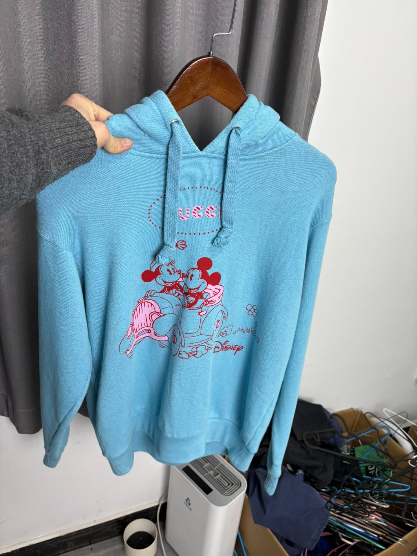 Gucci Gucci Collab Beige Hoodie XXS Women Size XXS / US 00 / IT 34 - 7 Thumbnail