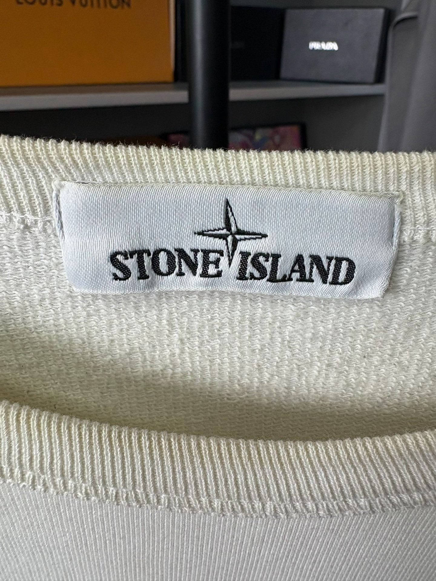 Stone Island Stone Island White Hoodie XXXL Men Size US XXL / EU 58 / 5 - 2 Thumbnail