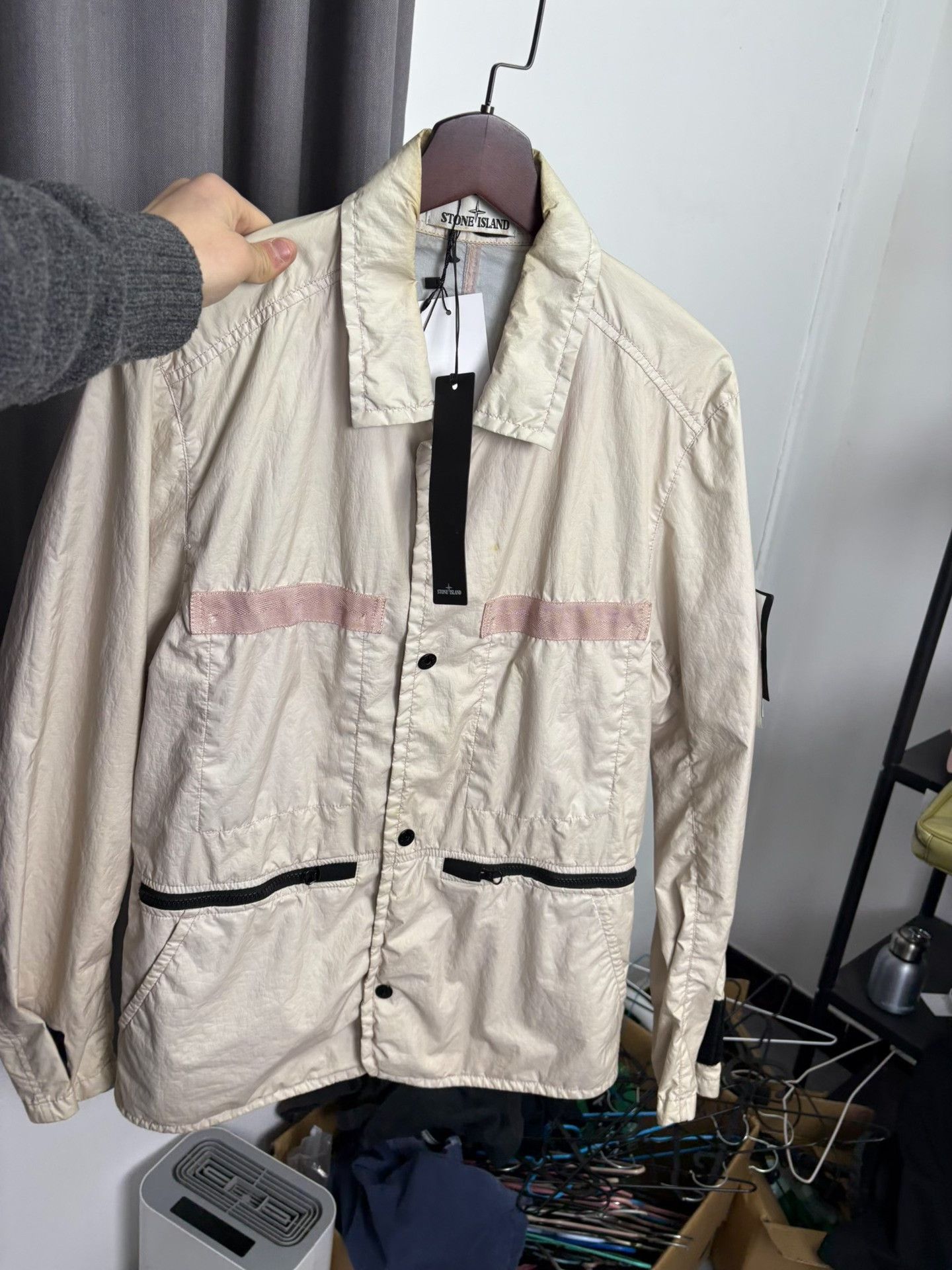 Stone Island Stone Island White Light Jacket M Men Size US M / EU 48-50 / 2 - 7 Thumbnail