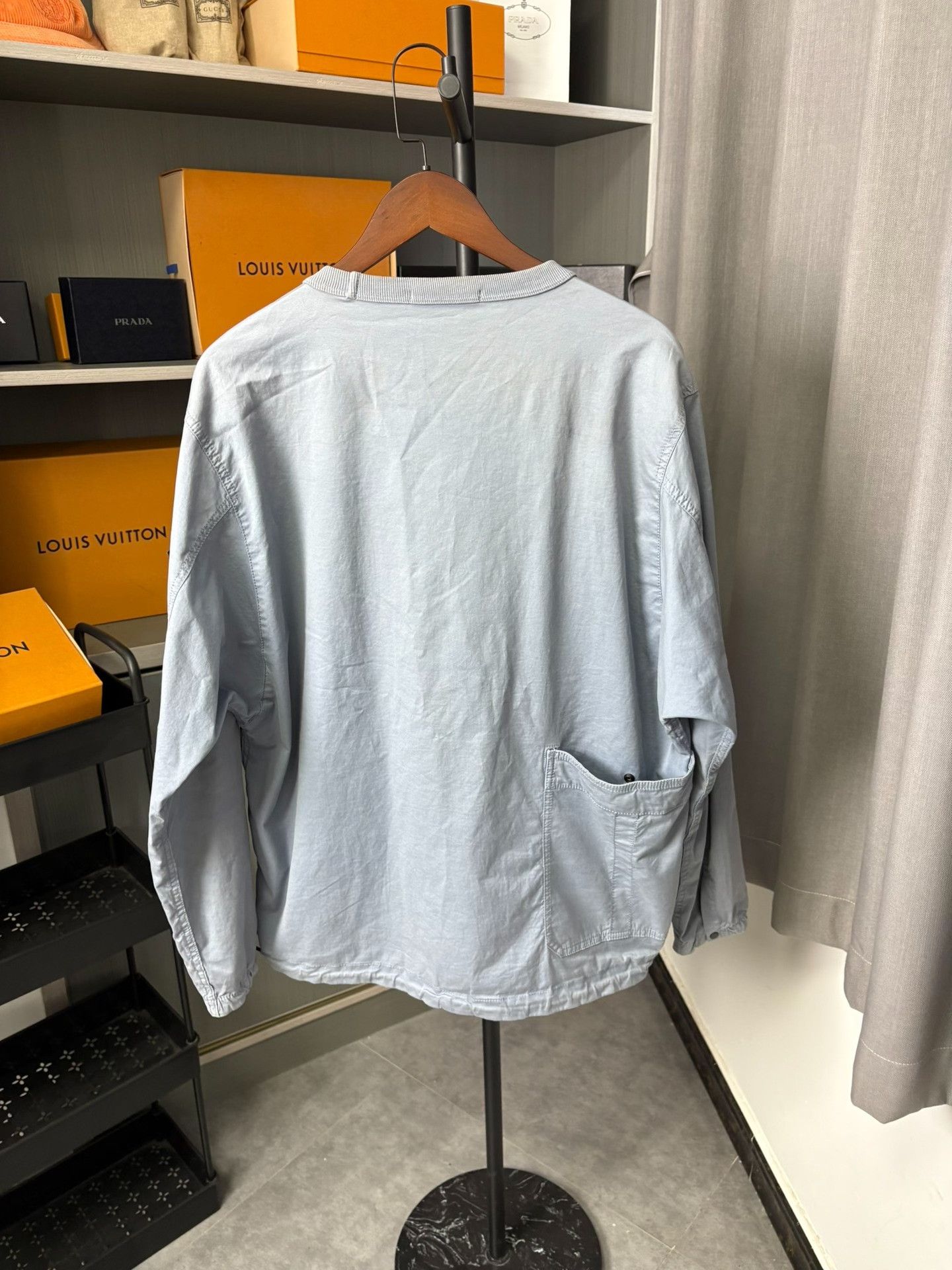 Stone Island Stone Island Cargo Gray Hoodie M Men Size US M / EU 48-50 / 2 - 5 Thumbnail