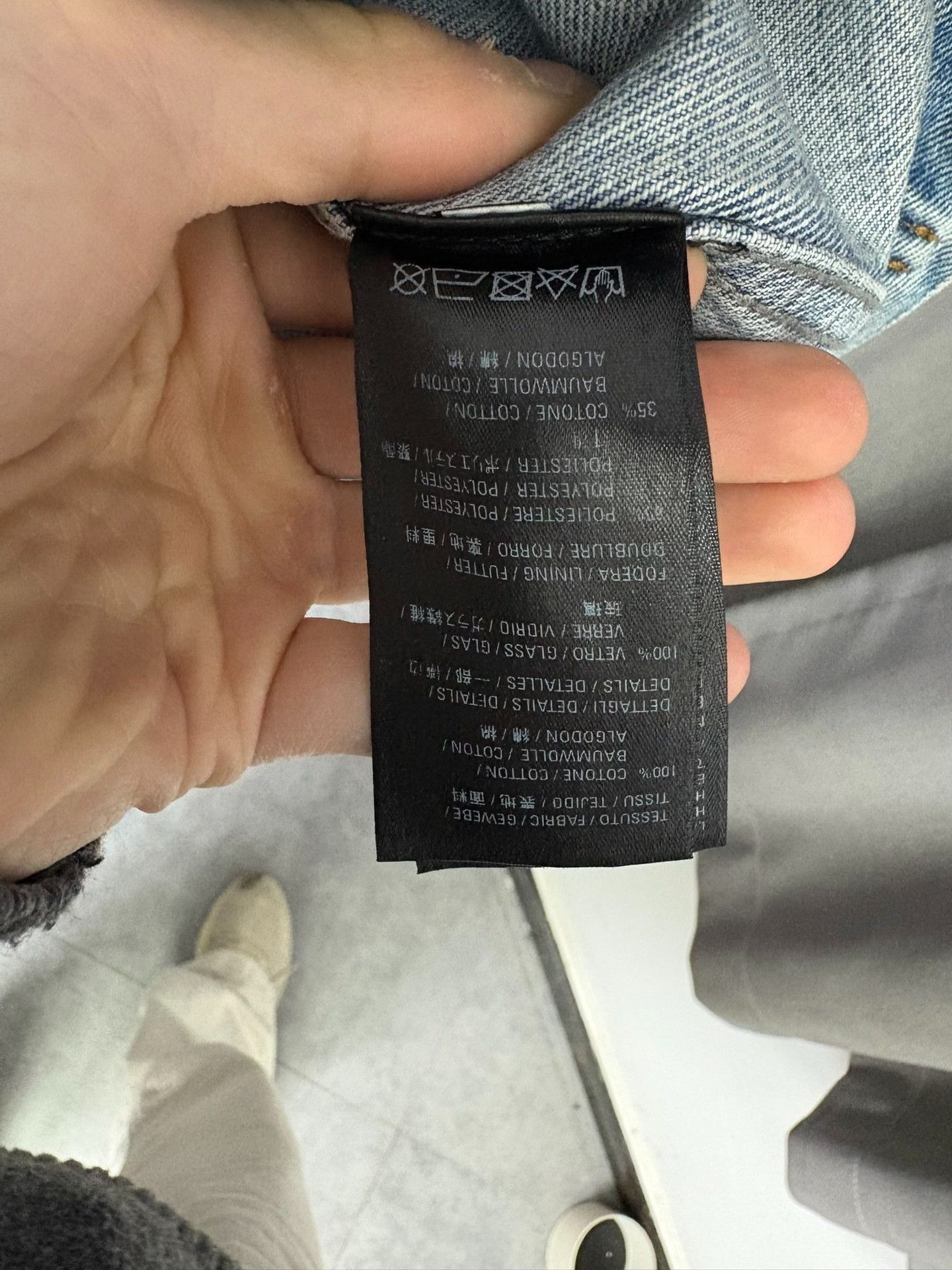 Balenciaga Balenciaga Denim Blue Light Jacket 36 Men Size US S / EU 44-46 / 1 - 5 Thumbnail