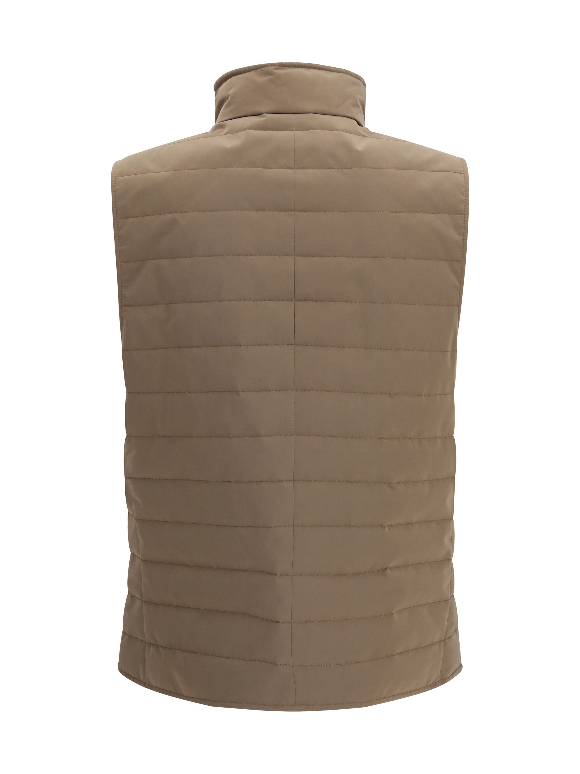 Brunello Cucinelli Quilted Vest Jacket Size US S / EU 44-46 / 1 - 2 Thumbnail