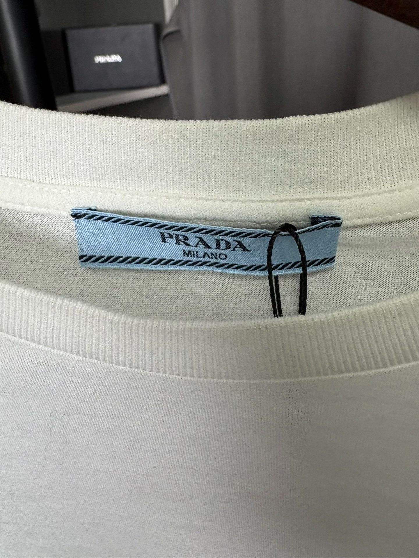 Prada Prada White T-Shirt S Men Size US S / EU 44-46 / 1 - 3 Thumbnail