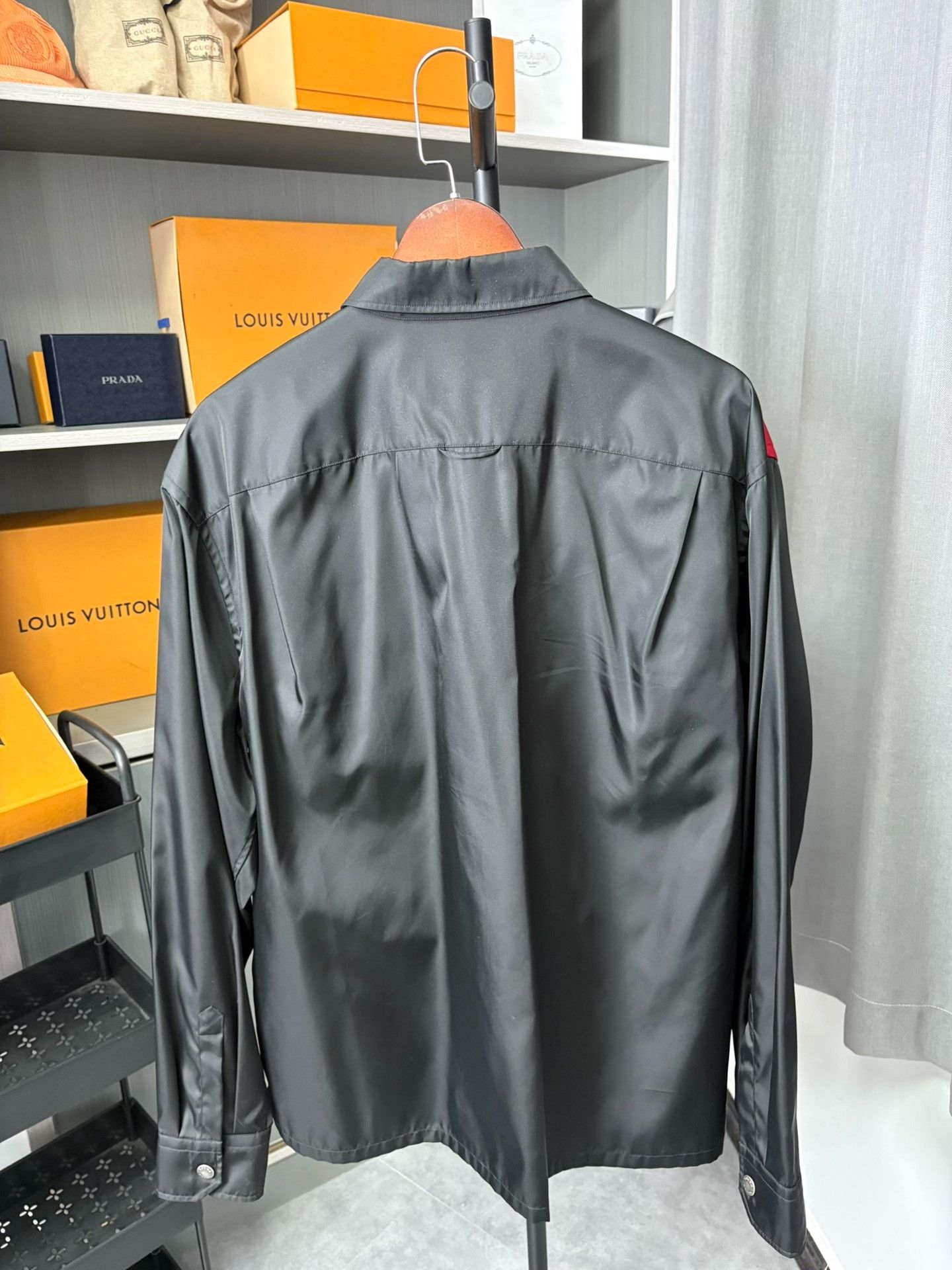 Prada Prada Black Shirt XXL Men Size US XXL / EU 58 / 5 - 5 Thumbnail