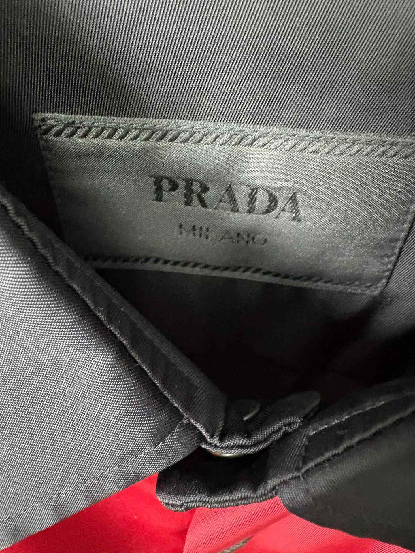 Prada Prada Black Shirt XXL Men Size US XXL / EU 58 / 5 - 2 Thumbnail
