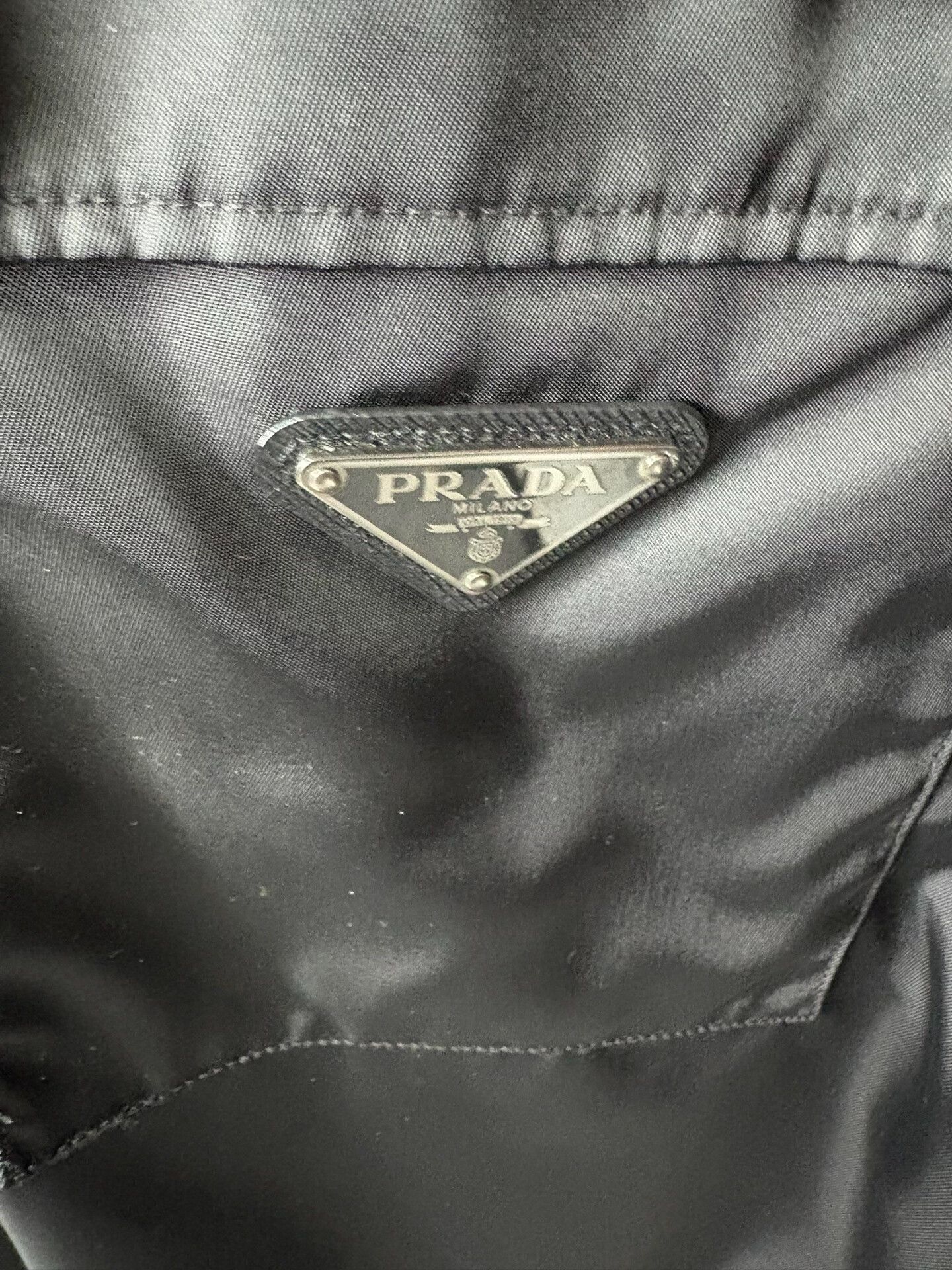 Prada Prada Black Shirt XXL Men Size US XXL / EU 58 / 5 - 3 Thumbnail
