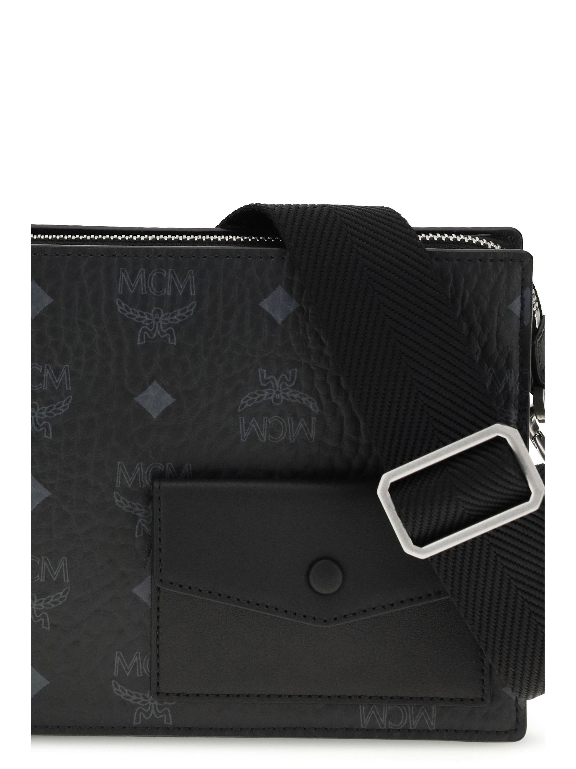 MCM Aren Standing Shoulder Bag in Visetos Size ONE SIZE - 4 Thumbnail
