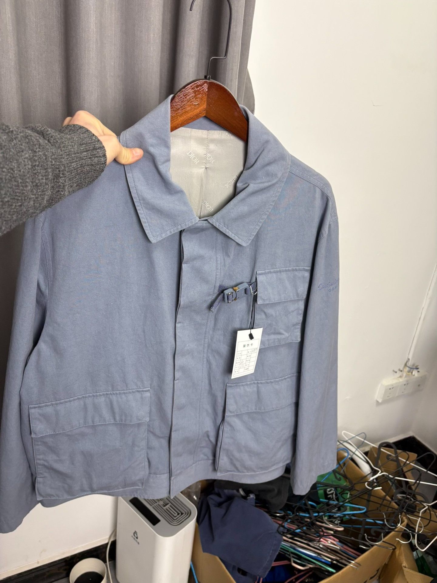 Dior Dior Cargo Blue Light Jacket M Men Size US M / EU 48-50 / 2 - 8 Thumbnail