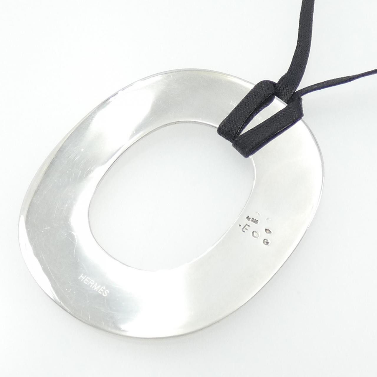 Hermes Hermes Hermes Touareg 925 Silver Necklace Precious Metal Necklace DUTY FREE for USA Size ONE SIZE - 4 Thumbnail