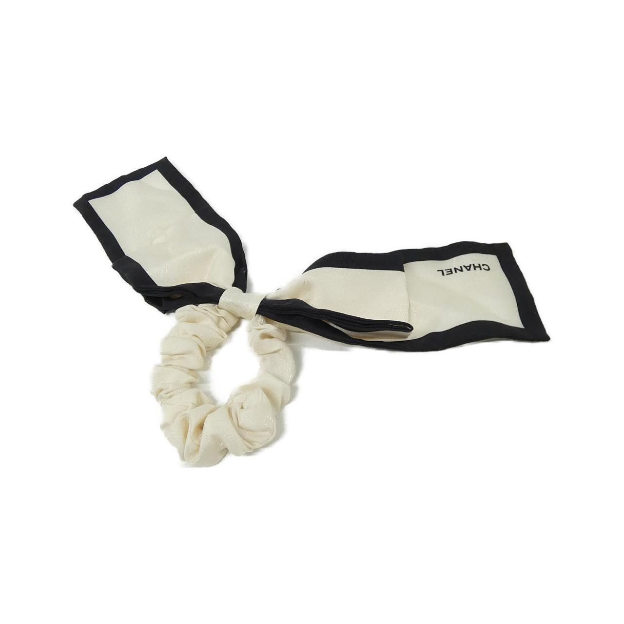 Chanel Chanel Chanel Silk Scrunchie Textile Other AA7530 DUTY FREE for USA Size ONE SIZE - 2 Thumbnail
