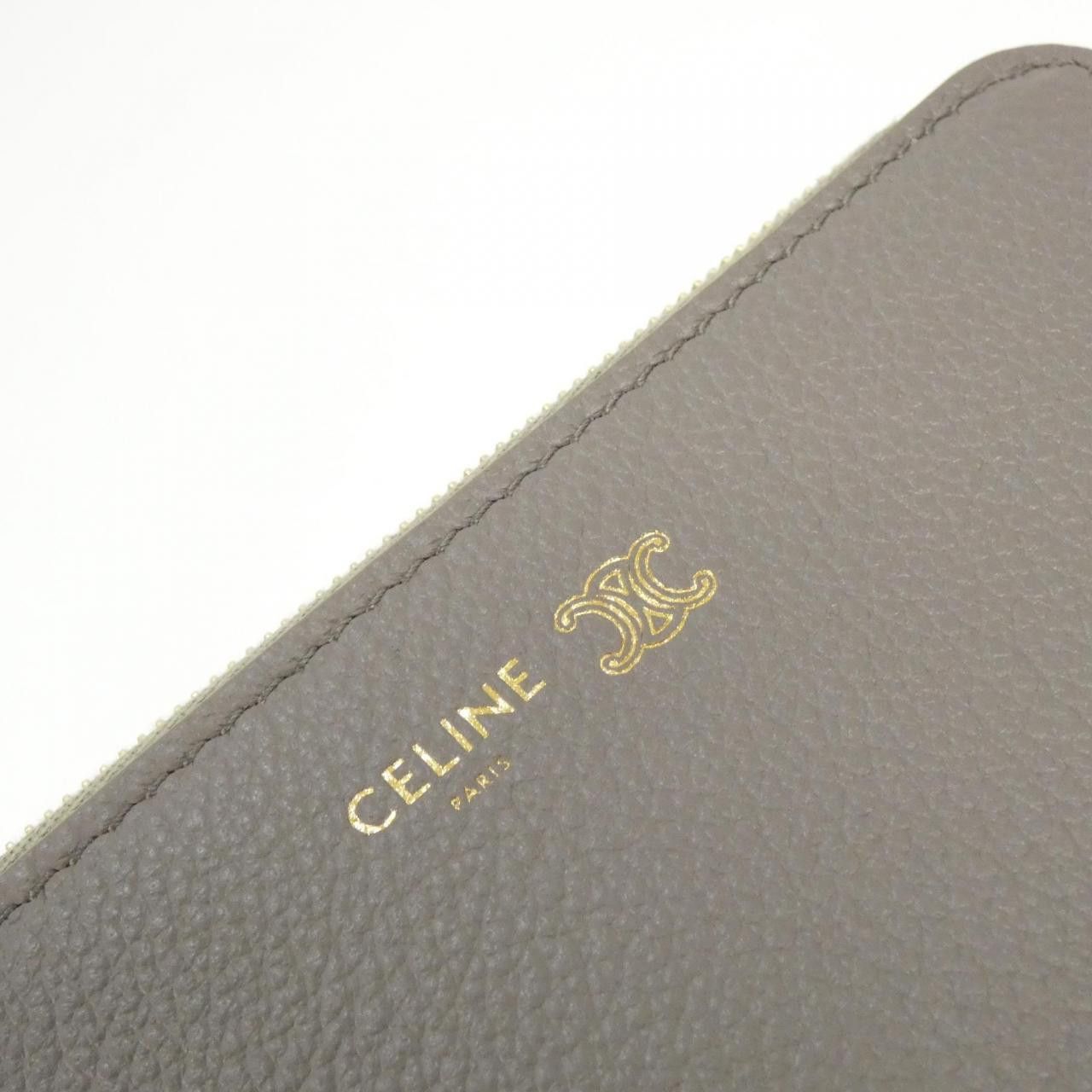 Celine Celine Celine Calf Coin Case Leather Coin Case L10082O54 DUTY FREE for USA Size ONE SIZE - 4 Thumbnail