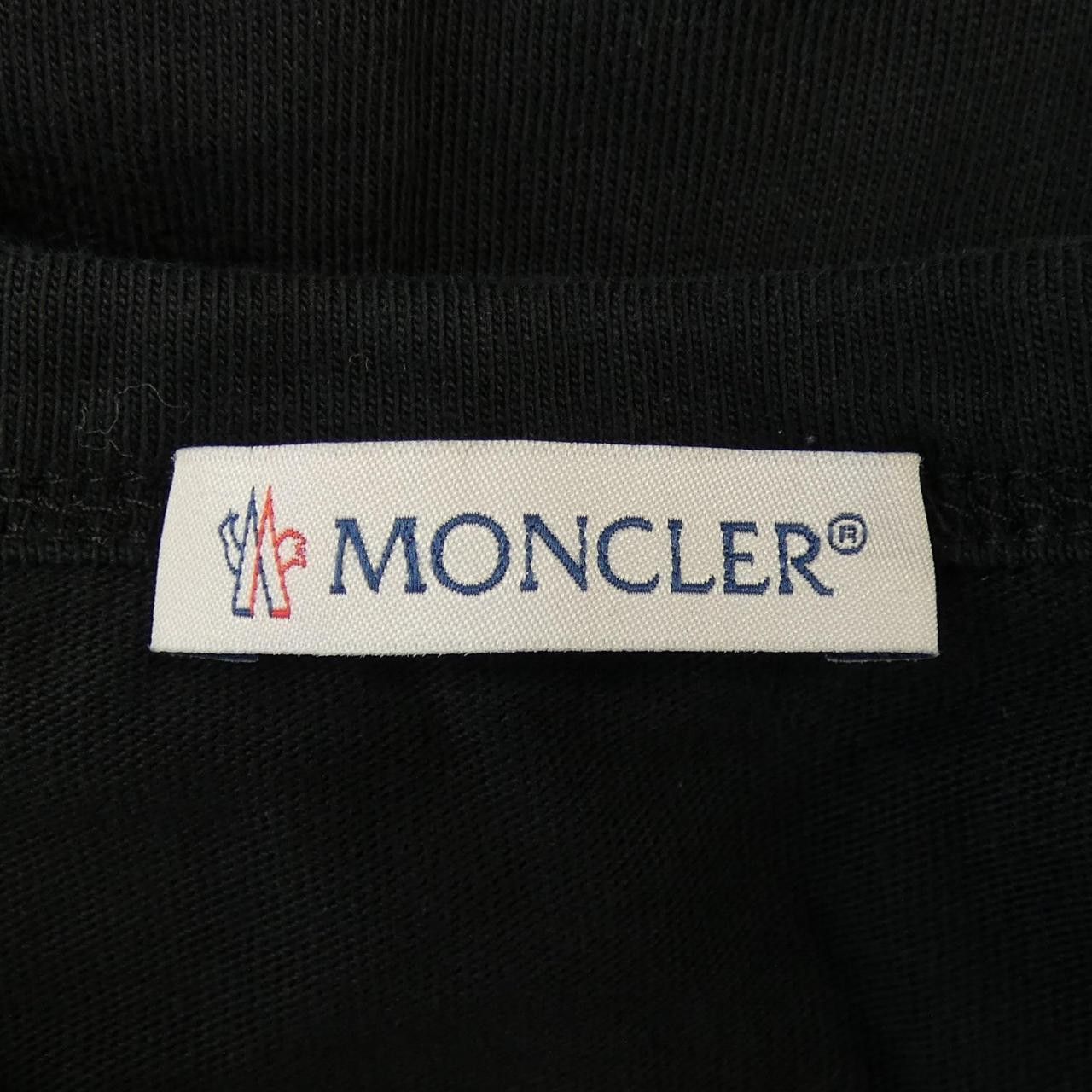 Moncler Moncler Moncler Cotton T Shirt Textile T-Shirts F10918C737C0 DUTY FREE for USA Size ONE SIZE - 4 Thumbnail