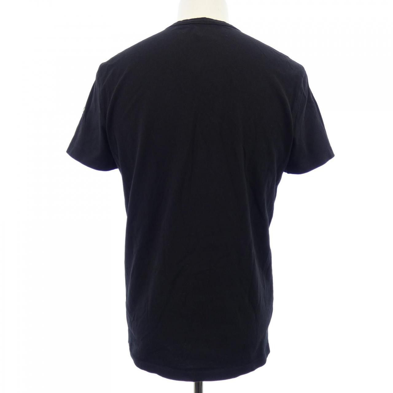 Moncler Moncler Moncler Cotton T Shirt Textile T-Shirts F10918C737C0 DUTY FREE for USA Size ONE SIZE - 2 Thumbnail