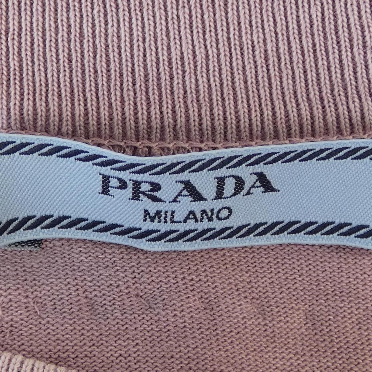 Prada Prada Prada Cotton T Shirt Textile T-Shirts 3557B SOOO 16XS DUTY FREE for USA Size ONE SIZE - 4 Thumbnail
