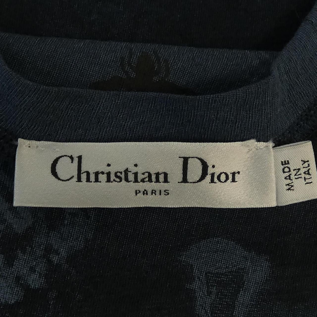 Dior Dior Christian Dior Cotton T Shirt Textile T-Shirts 123T03DE455 DUTY FREE for USA Size ONE SIZE - 4 Thumbnail