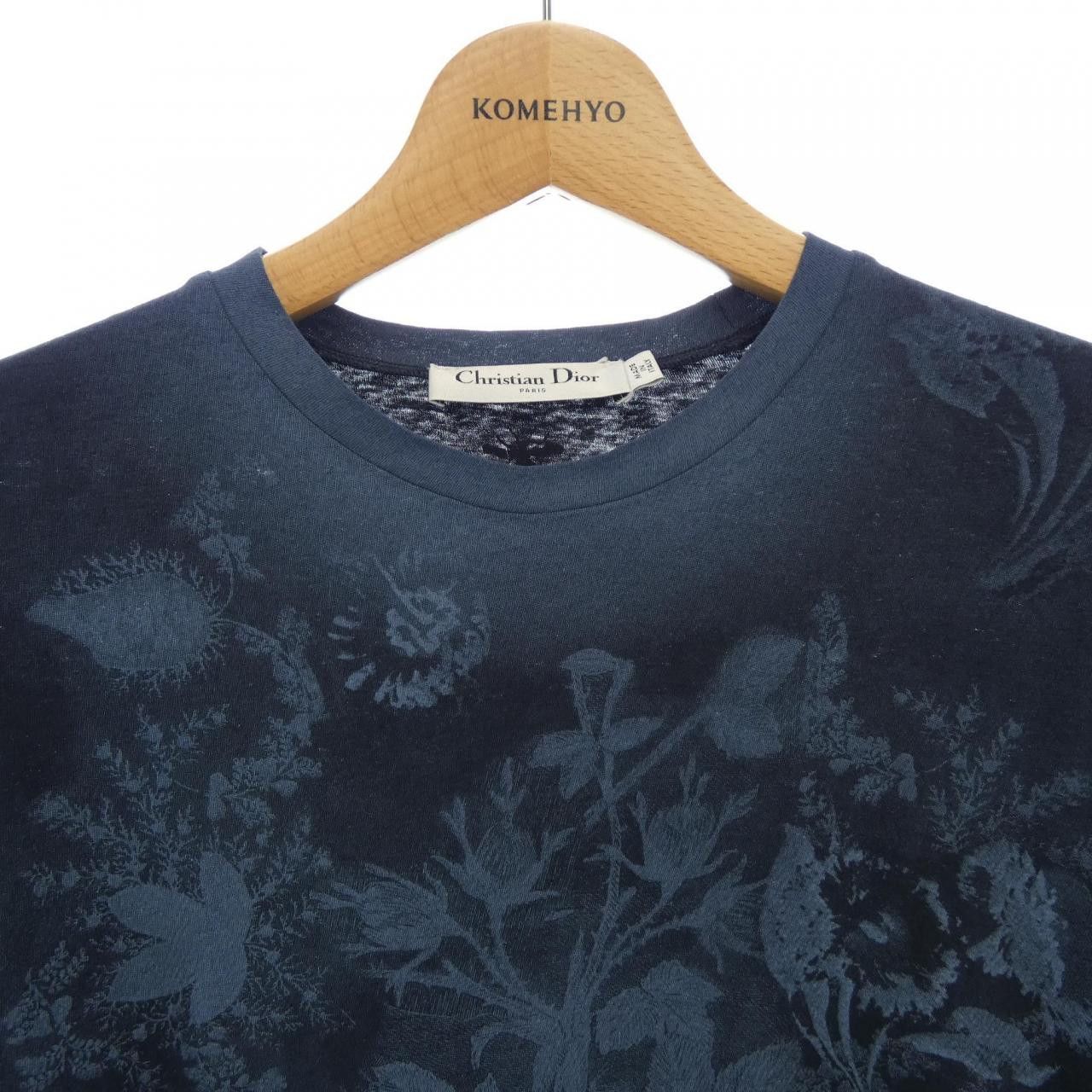 Dior Dior Christian Dior Cotton T Shirt Textile T-Shirts 123T03DE455 DUTY FREE for USA Size ONE SIZE - 5 Thumbnail