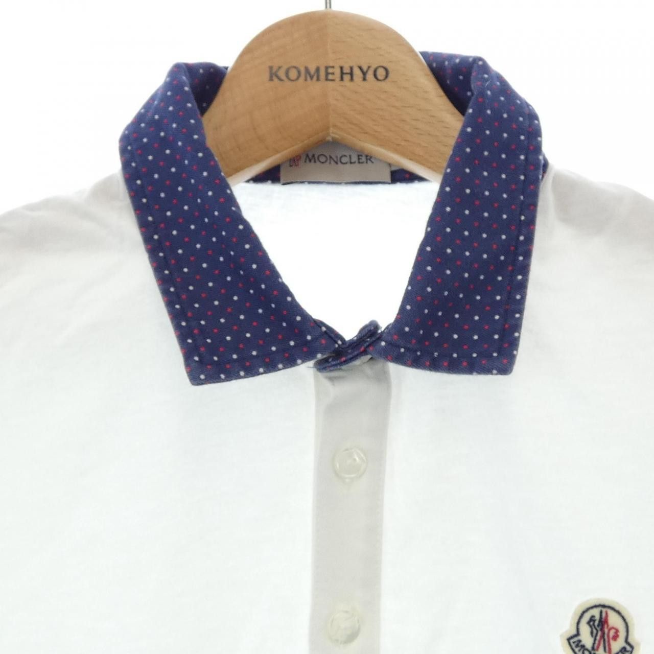 Moncler Moncler Moncler Cotton Polo Shirt Textile Tops DUTY FREE for USA Size ONE SIZE - 5 Thumbnail