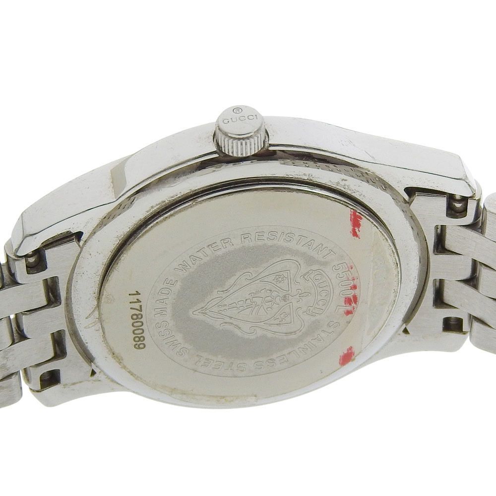 Gucci Gucci Gucci Stainless Steel Quartz Analog Watch Metal Quartz 5500L DUTY FREE for USA Size ONE SIZE - 6 Thumbnail