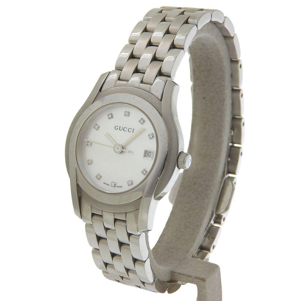 Gucci Gucci Gucci Stainless Steel Quartz Analog Watch Metal Quartz 5500L DUTY FREE for USA Size ONE SIZE - 2 Thumbnail