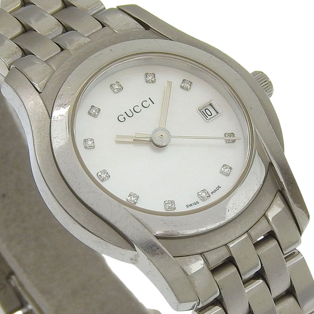 Gucci Gucci Gucci Stainless Steel Quartz Analog Watch Metal Quartz 5500L DUTY FREE for USA Size ONE SIZE - 3 Thumbnail