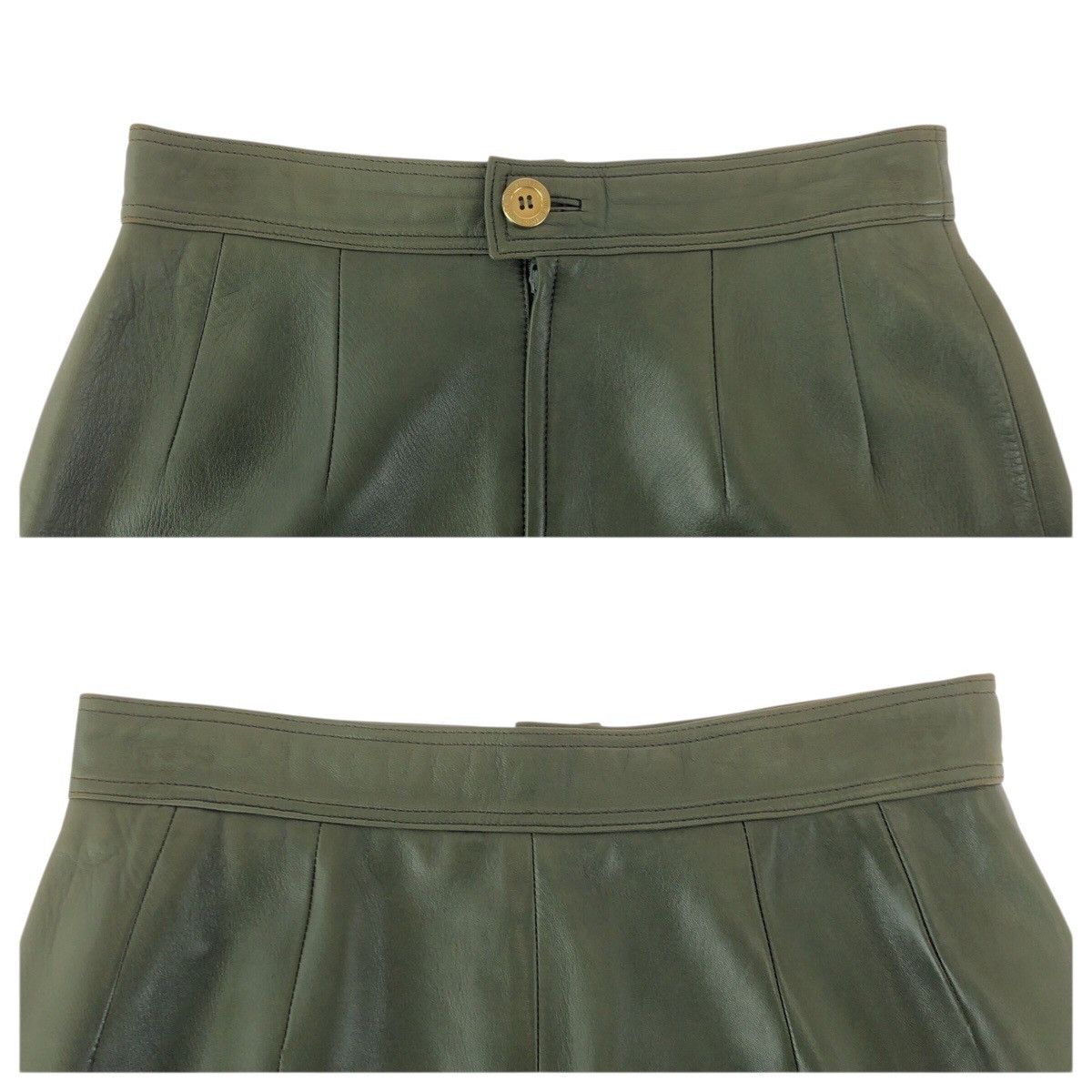 Loewe Loewe Loewe Leather Skirt Leather Skirts 156E DUTY FREE for USA Size ONE SIZE - 3 Thumbnail