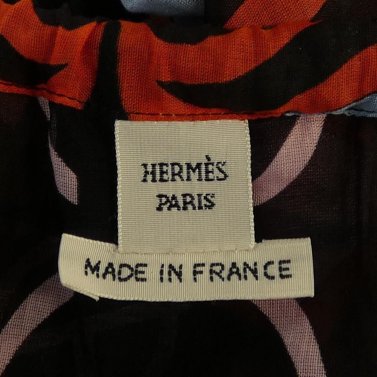 Hermes Hermes Hermes FLEURS MIROIRHROND Dress Textile Dresses DUTY FREE for USA Size ONE SIZE - 4 Thumbnail