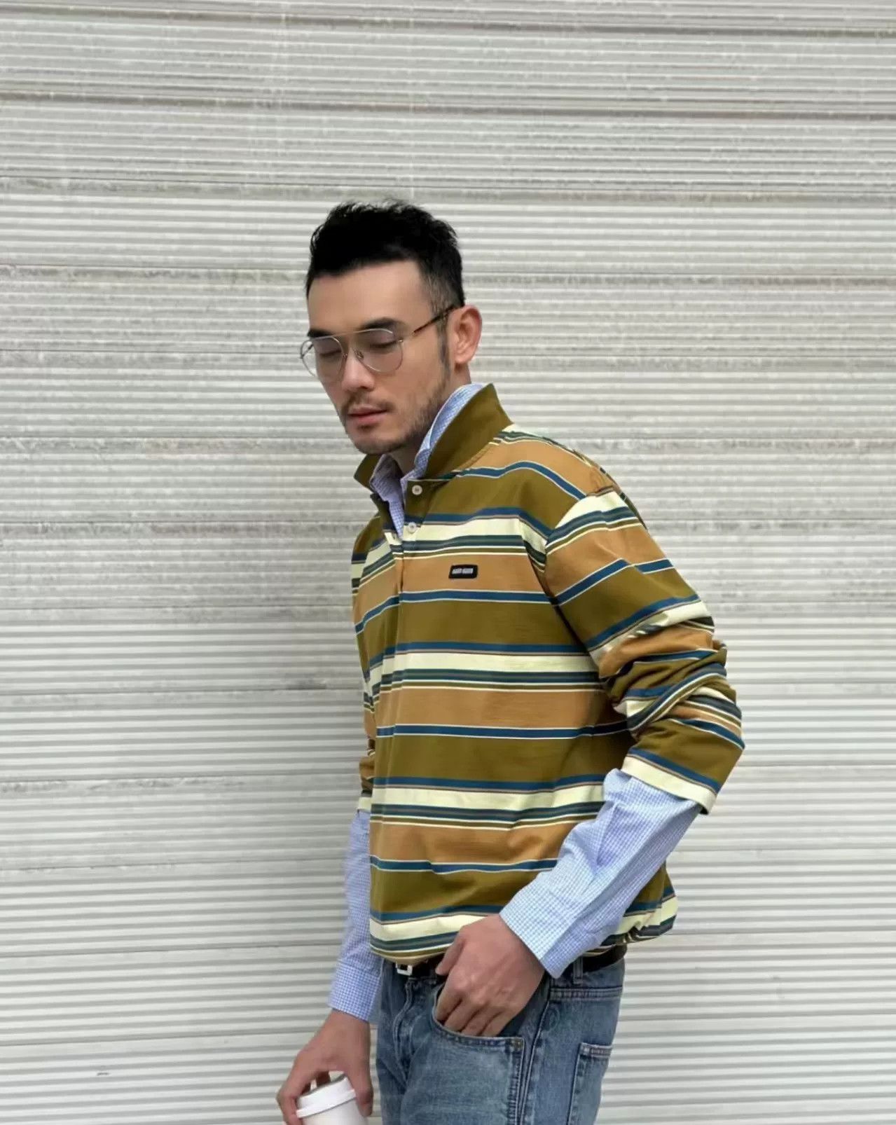 Miu Miu MIU MIU SS24 Striped Button Jersey Polo Shirt Size L / US 10 / IT 46 - 7 Thumbnail
