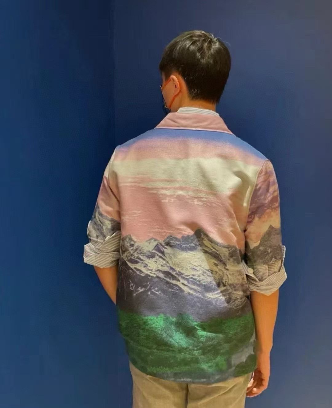Louis Vuitton Louis Vuitton SS22 Landscape Print Casual Shirt Size US M / EU 48-50 / 2 - 7 Thumbnail