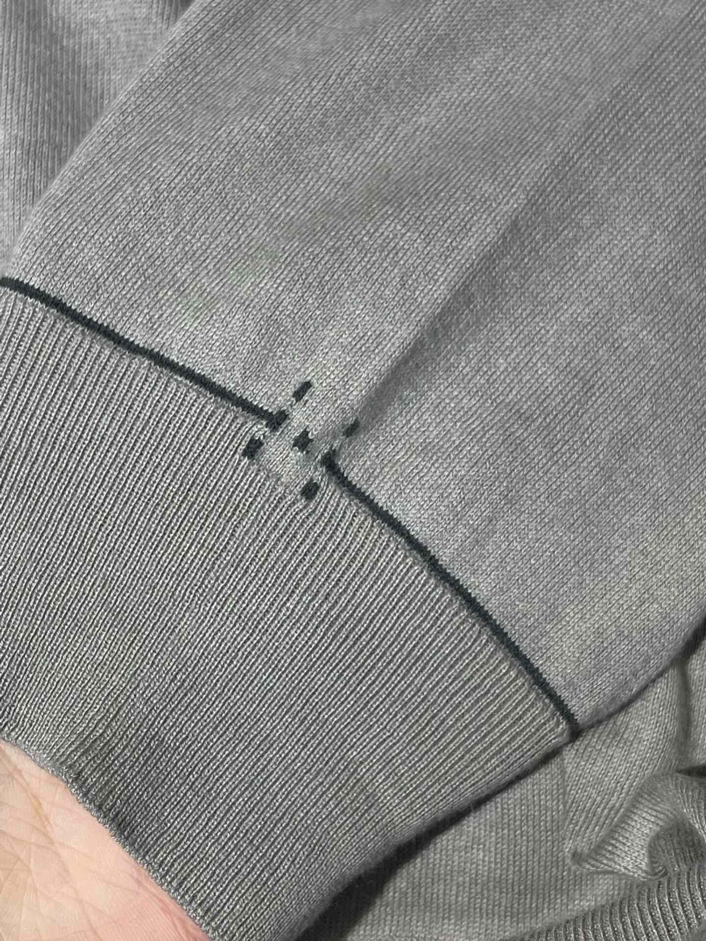 Hermes Hermes Cashmere Blend Zip Jacket Size US XXL / EU 58 / 5 - 4 Thumbnail