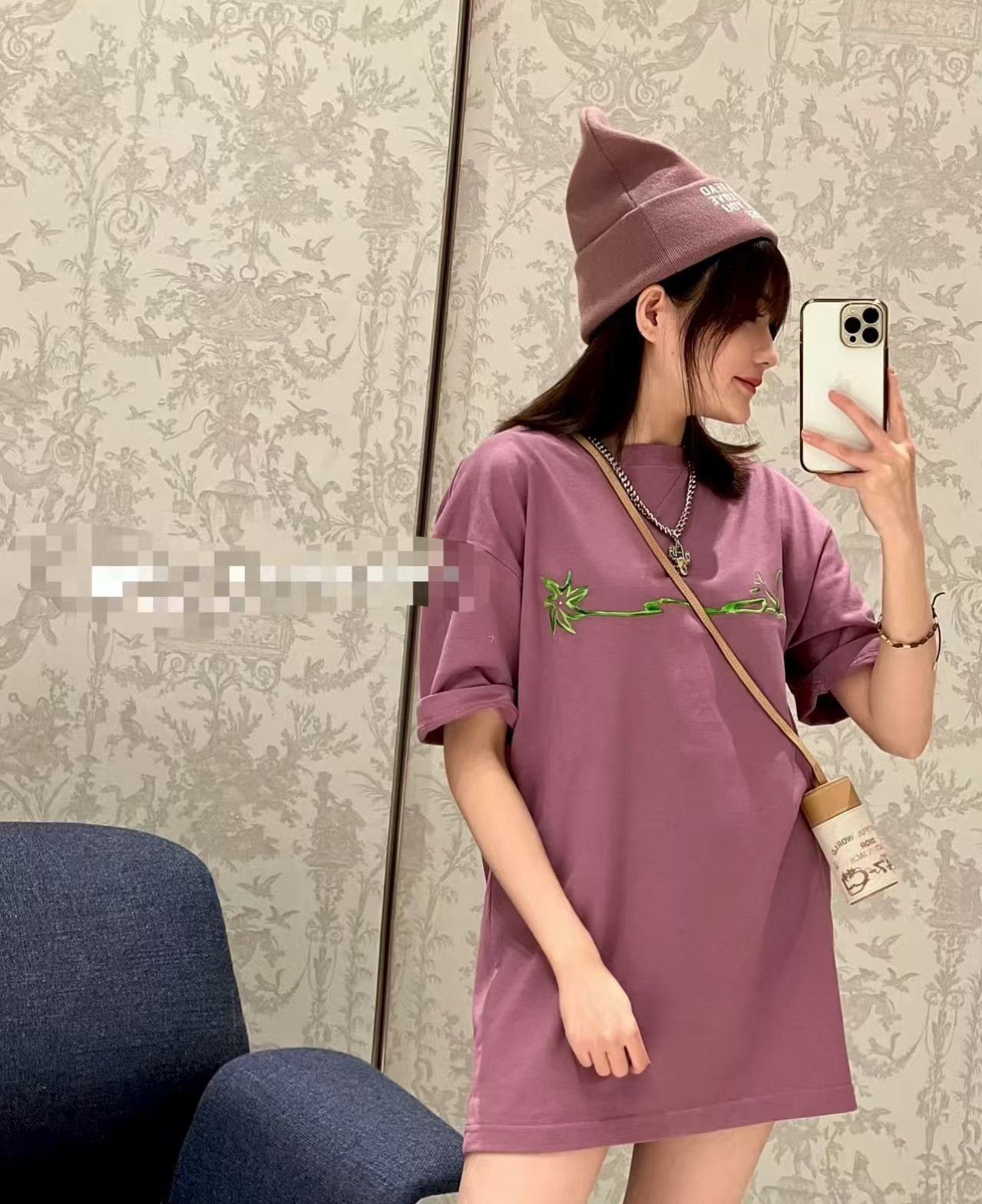 Dior DIOR x Travis Scott Cactus Jack FW22 Embroidered T-Shirt Size US S / EU 44-46 / 1 - 8 Thumbnail