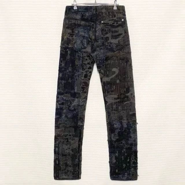 Givenchy Givenchy Black Boy Distressed Zip Jeans Size US 29 - 2 Thumbnail