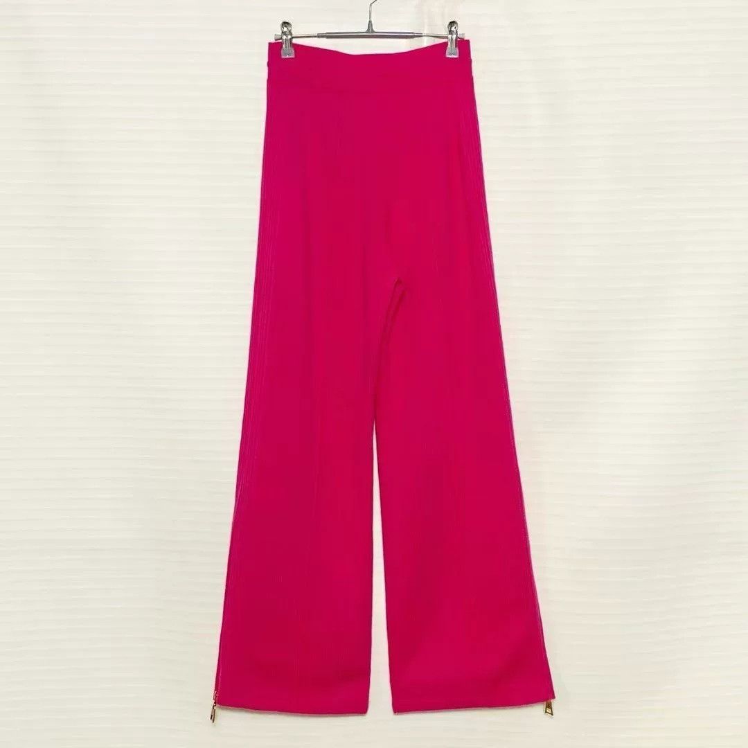 Louis Vuitton Louis Vuitton Solid Drawstring Straight Leg Pants Size 36" / US 14 / IT 50 - 2 Thumbnail