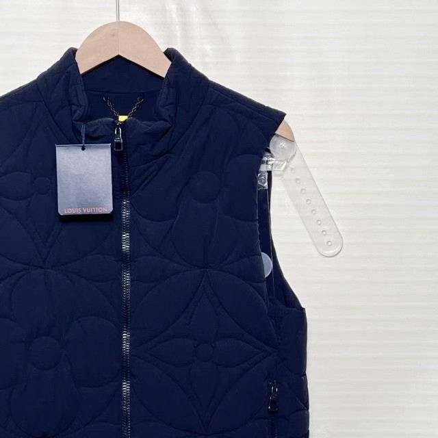 Louis Vuitton LV Floral Quilted Stand-Collar Vest Size L / US 10 / IT 46 - 3 Thumbnail