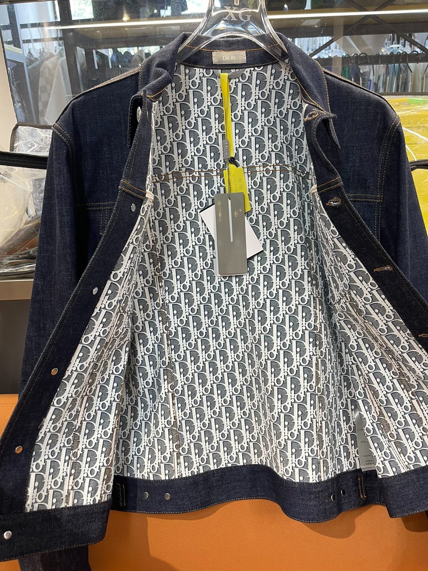 Dior Dior FW24 Denim Collar Button Jacket Size US M / EU 48-50 / 2 - 3 Thumbnail