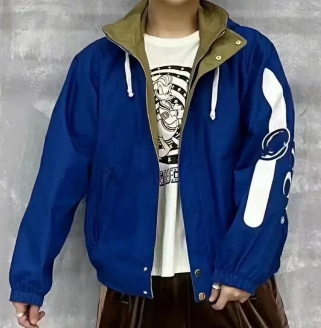 Gucci Gucci Logo Print Reversible Men's Jacket Size US S / EU 44-46 / 1 - 8 Thumbnail