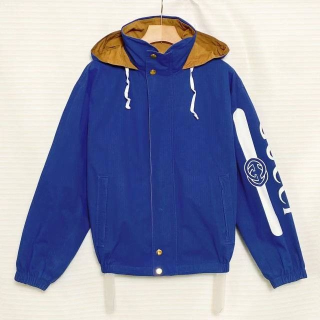 Gucci Gucci Logo Print Reversible Men's Jacket Size US S / EU 44-46 / 1 - 4 Thumbnail