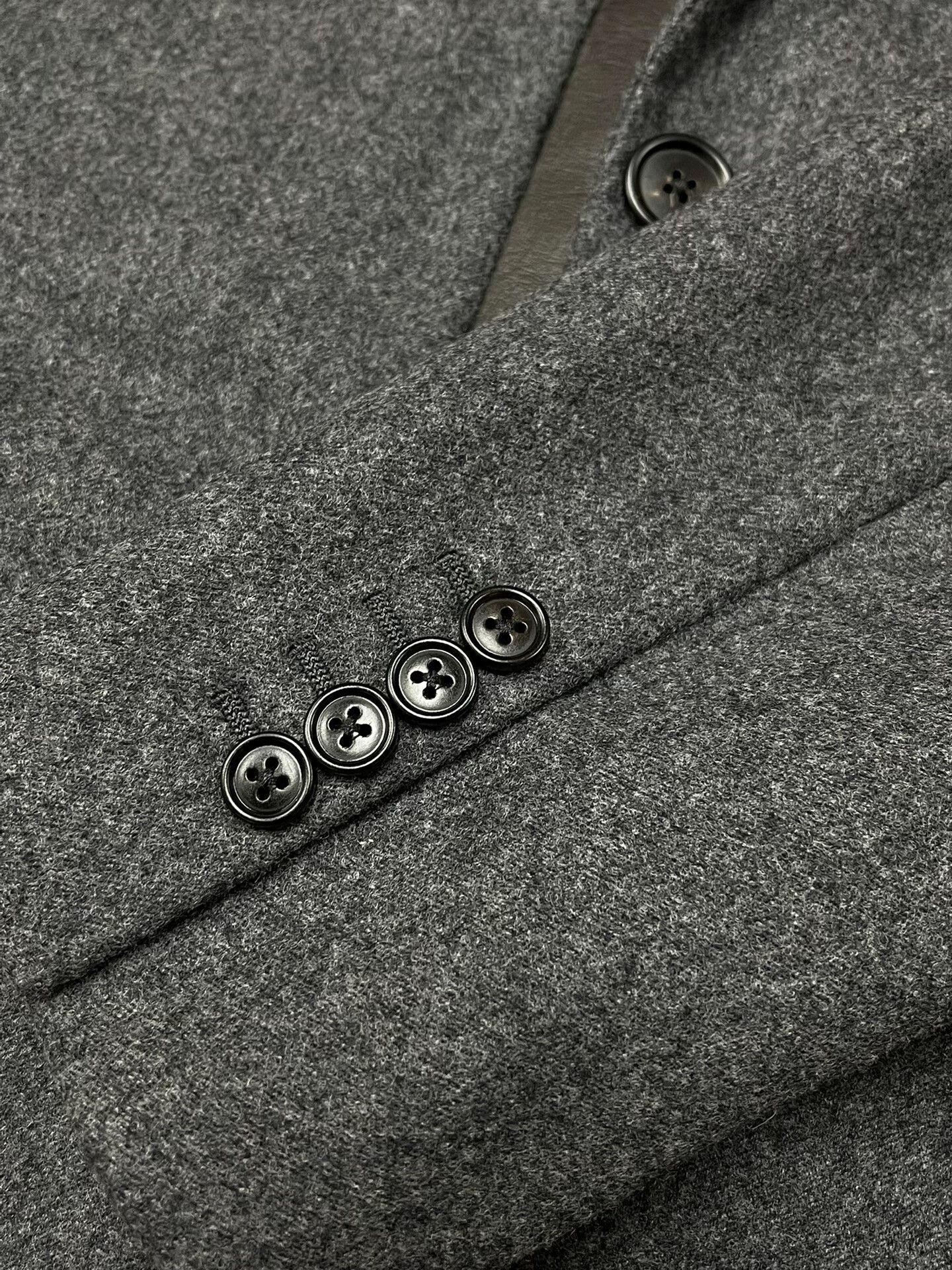 Hermes Hermès Gray Wool Men's Suit Jacket Size US M / EU 48-50 / 2 - 4 Thumbnail